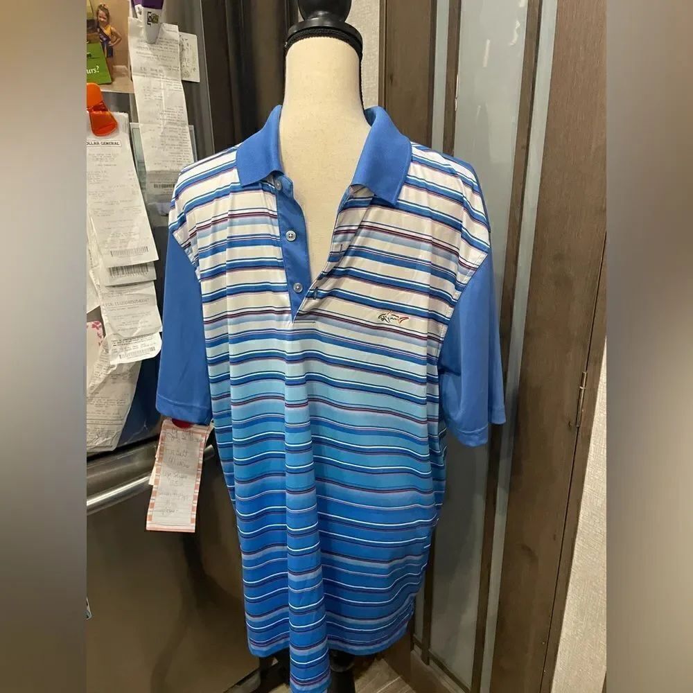 Greg Norman Collered Golf Shirt